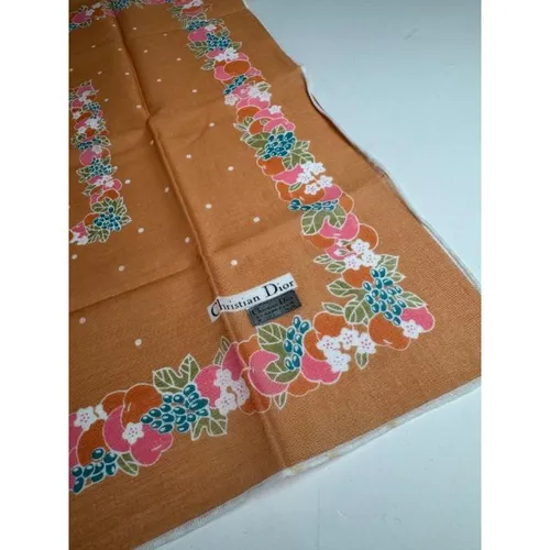 Pre-owned > Pre-owned Accessories > Pre-owned Scarves - - Dior Vintage - Modalova