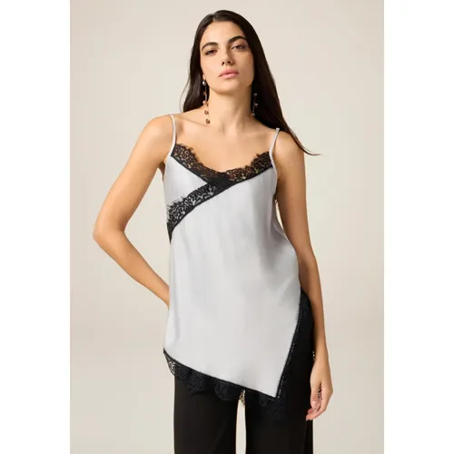 Tops > Sleeveless Tops - - Oltre - Modalova