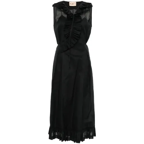 Dresses > Day Dresses > Midi Dresses - - Plan C - Modalova