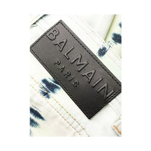 Trousers > Straight Trousers - - Balmain - Modalova