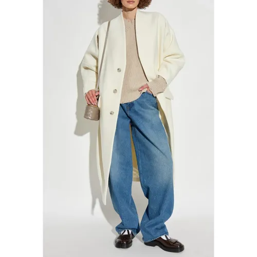 Coats > Single-Breasted Coats - - MM6 Maison Margiela - Modalova