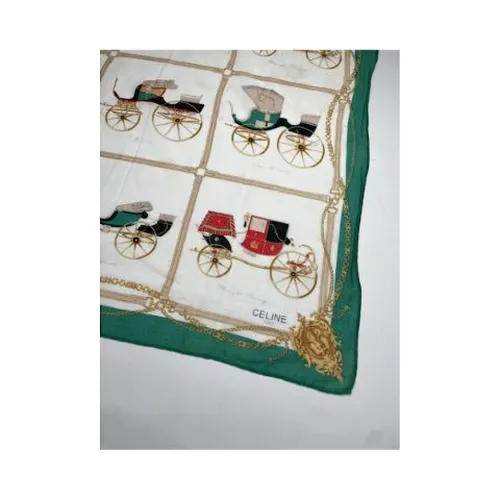 Pre-owned > Pre-owned Accessories > Pre-owned Scarves - - Celine Vintage - Modalova