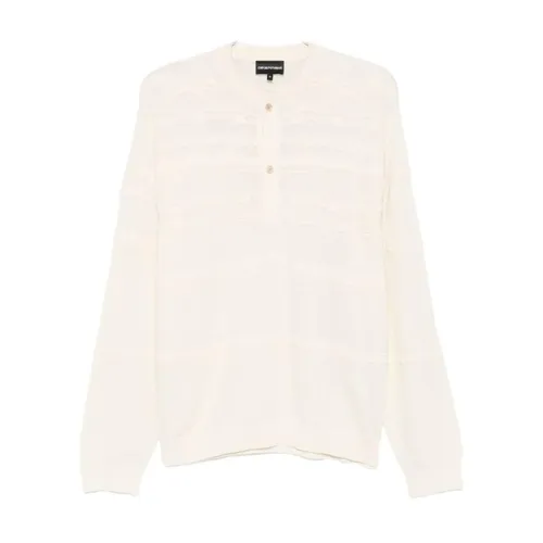 Knitwear > Round-neck Knitwear - - Emporio Armani - Modalova
