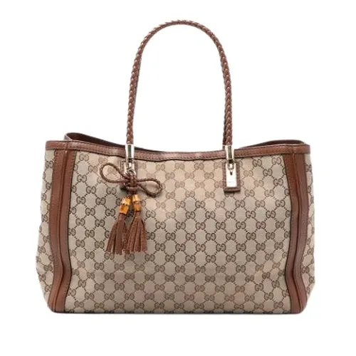 Pre-owned > Pre-owned Bags > Pre-owned Tote Bags - - Gucci Vintage - Modalova