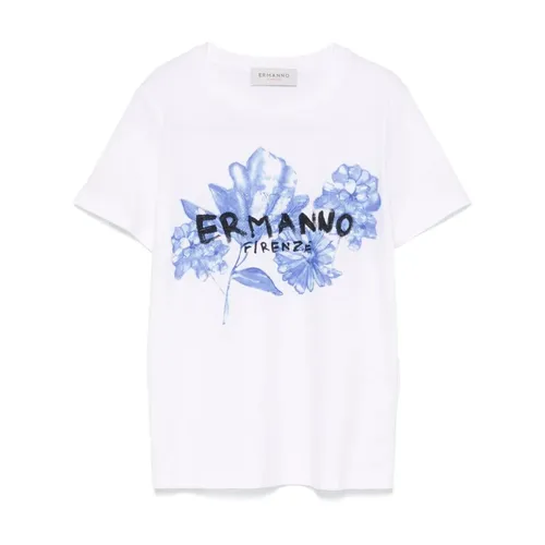Tops > T-Shirts - - Ermanno Scervino - Modalova