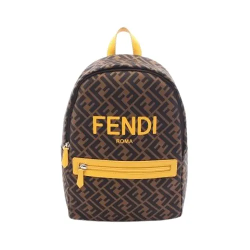Pre-owned > Pre-owned Bags > Pre-owned Backpacks - - Fendi Vintage - Modalova
