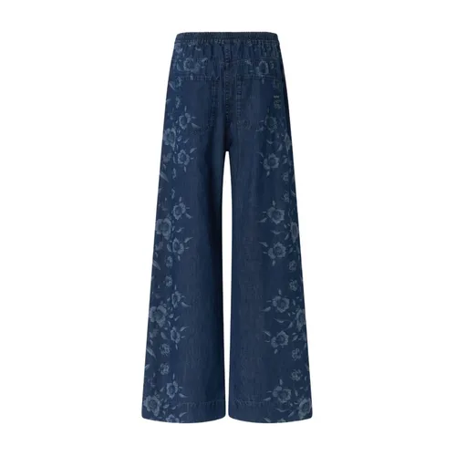 Pinko - Jeans > Wide Jeans - Blue - Pinko - Modalova