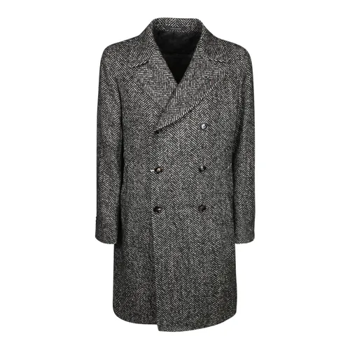 Coats > Double-Breasted Coats - - Tagliatore - Modalova