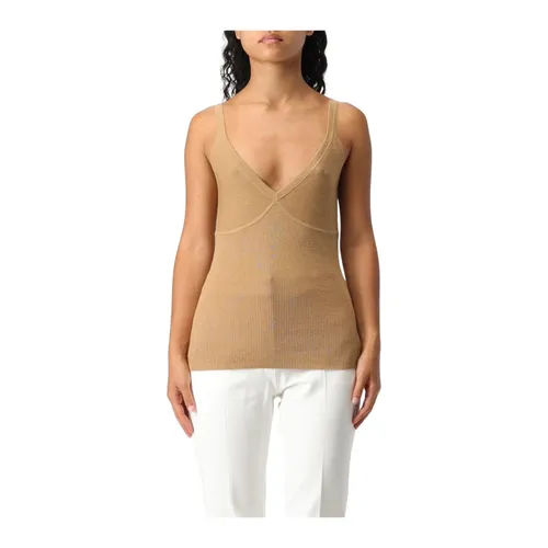 Tops > Sleeveless Tops - - Max Mara - Modalova