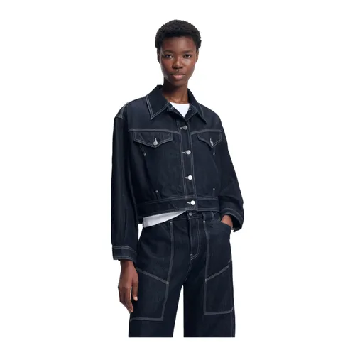 Jackets > Denim Jackets - - Hugo - Modalova