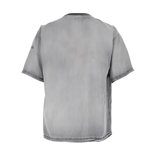 Diesel - Tops > T-Shirts - Gray - Diesel - Modalova