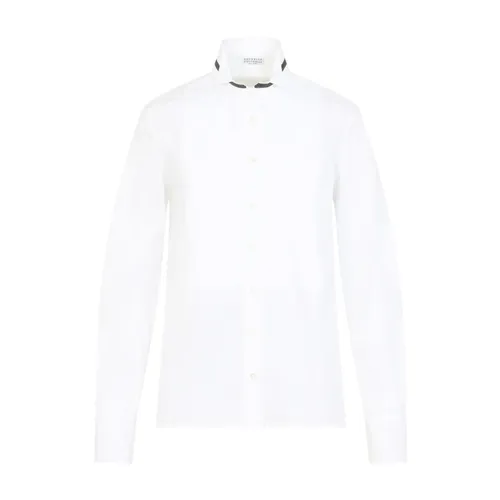Blouses & Shirts > Shirts - - Brunello Cucinelli - Modalova
