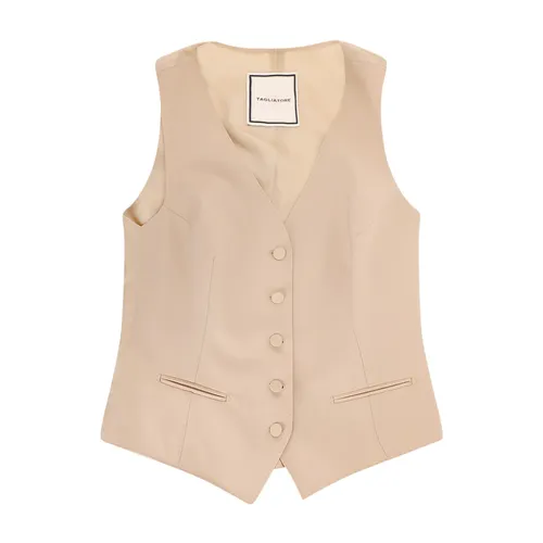 Jackets > Vests - - Tagliatore - Modalova