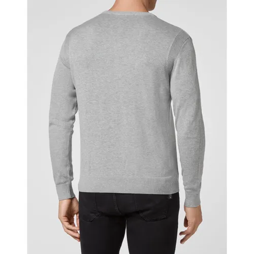 Knitwear > V-neck Knitwear - - Philipp Plein - Modalova