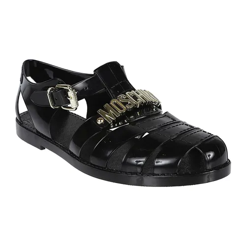 Shoes > Sandals > Flat Sandals - - Moschino - Modalova