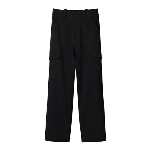Trousers > Straight Trousers - - Desigual - Modalova