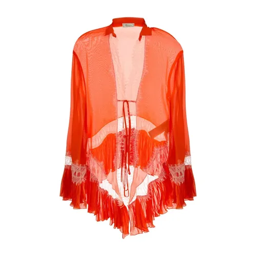 Blouses & Shirts > Kimonos - - Blumarine - Modalova