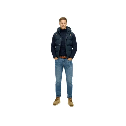 Superdry - Jackets > Vests - Blue - Superdry - Modalova