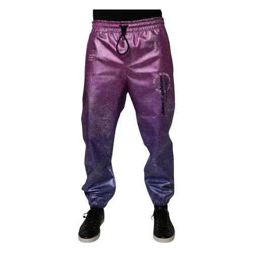 Trousers > Sweatpants - - Dolce & Gabbana - Modalova