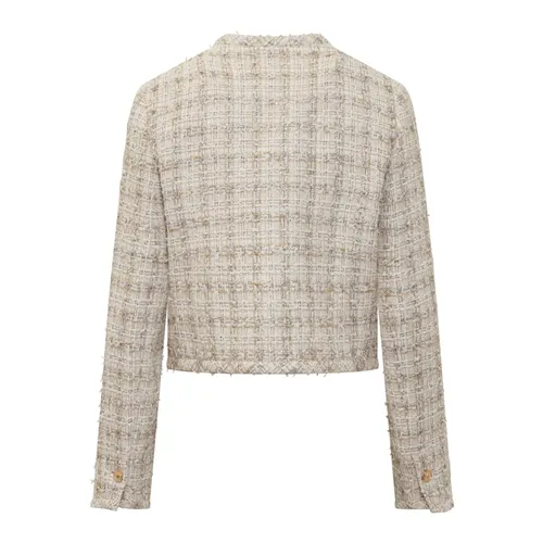 Jackets > Tweed Jackets - - Versace - Modalova