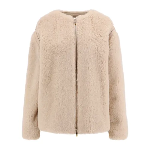 Jackets > Faux Fur & Shearling Jackets - - Max Mara - Modalova