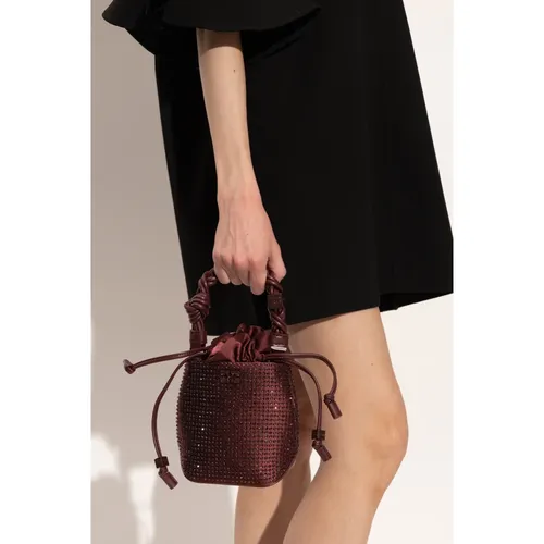 Ganni - Bags > Bucket Bags - Red - Ganni - Modalova