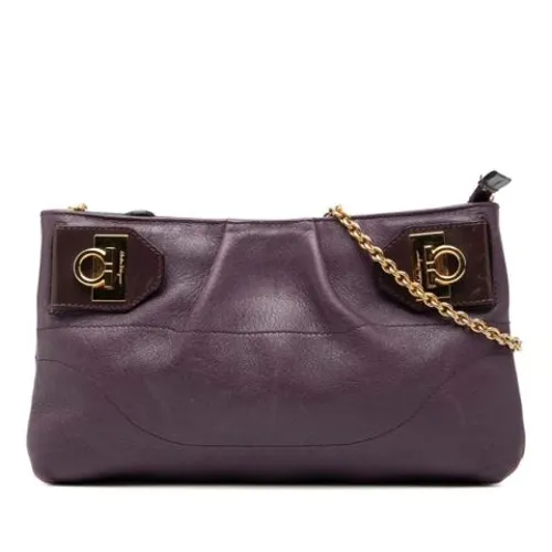 Pre-owned > Pre-owned Bags > Pre-owned Shoulder Bags - - Salvatore Ferragamo Pre-owned - Modalova