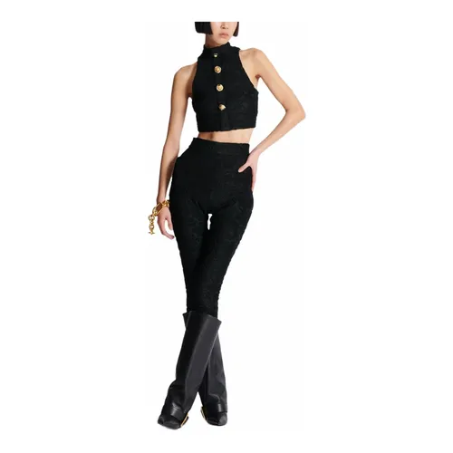 Tops > Sleeveless Tops - - Balmain - Modalova
