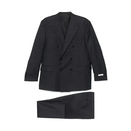 Suits > Suit Sets > Double Breasted Suits - - Canali - Modalova