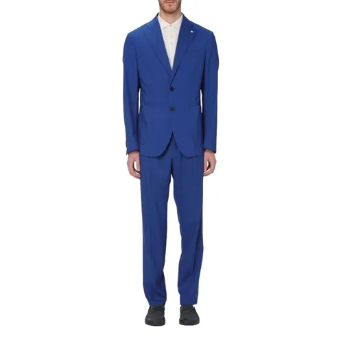 Suits > Suit Sets > Single Breasted Suits - - Manuel Ritz - Modalova