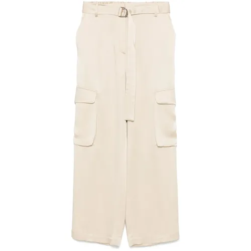 Trousers > Wide Trousers - - Antonelli Firenze - Modalova