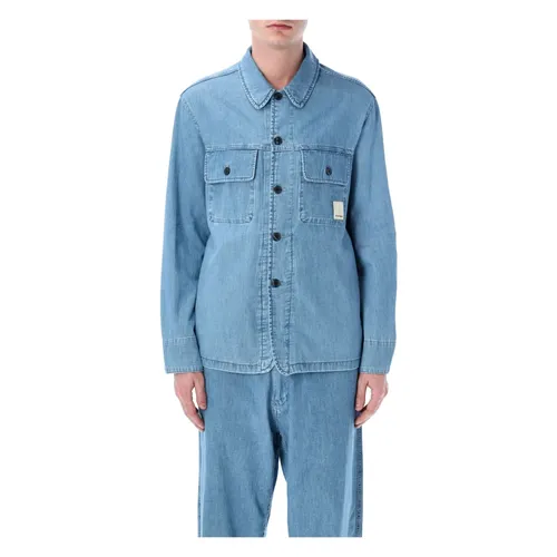 Shirts > Denim Shirts - - Emporio Armani - Modalova