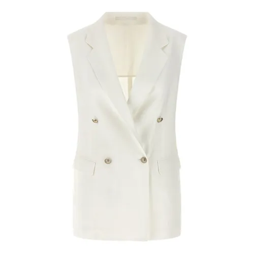 Jackets > Vests - - Tagliatore - Modalova