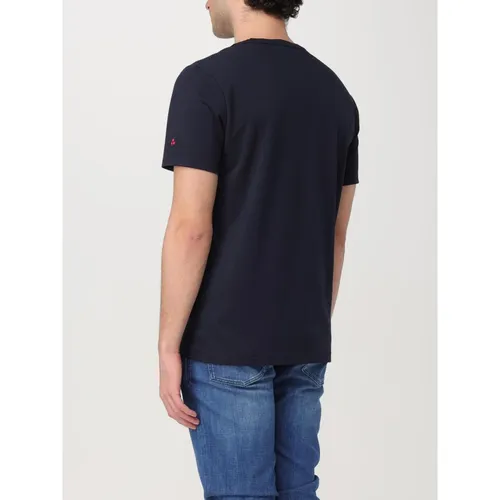 Peuterey - Tops > T-Shirts - Blue - Peuterey - Modalova