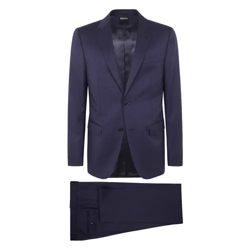 Suits > Suit Sets > Single Breasted Suits - - Ermenegildo Zegna - Modalova