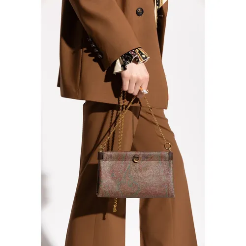 Etro - Bags > Clutches - Red - Etro - Modalova
