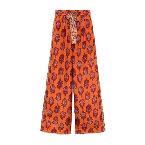Trousers > Wide Trousers - - Zimmermann - Modalova