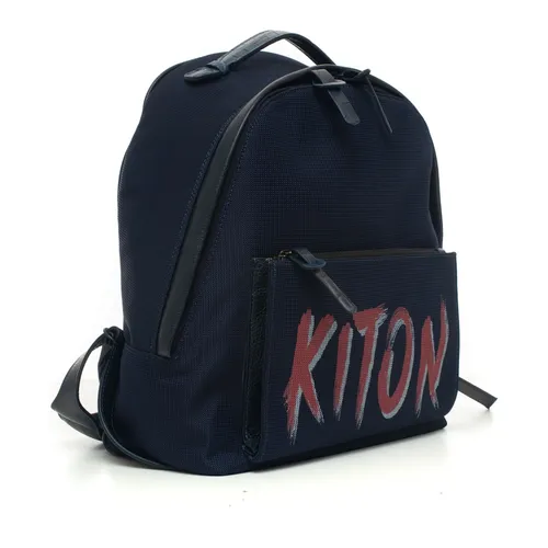 Kiton - Bags > Backpacks - Blue - Kiton - Modalova
