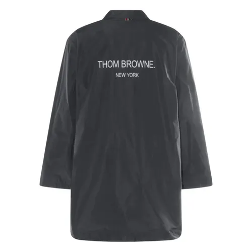 Coats > Single-Breasted Coats - - Thom Browne - Modalova
