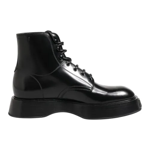 Shoes > Boots > Lace-up Boots - - Dolce & Gabbana - Modalova