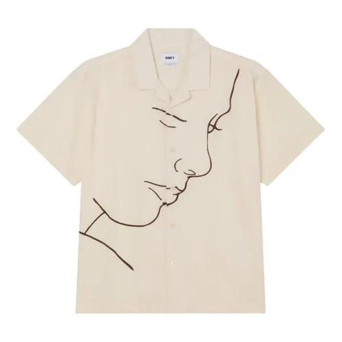Shirts > Short Sleeve Shirts - - Obey - Modalova