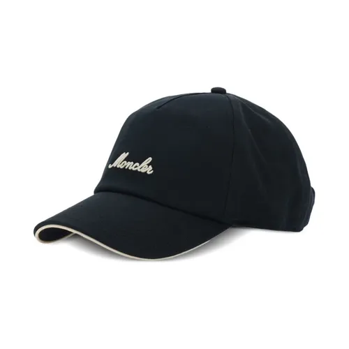Accessories > Hats > Caps - - Moncler - Modalova