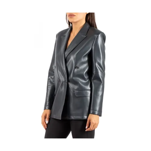 Hanita - Jackets > Blazers - Gray - Hanita - Modalova