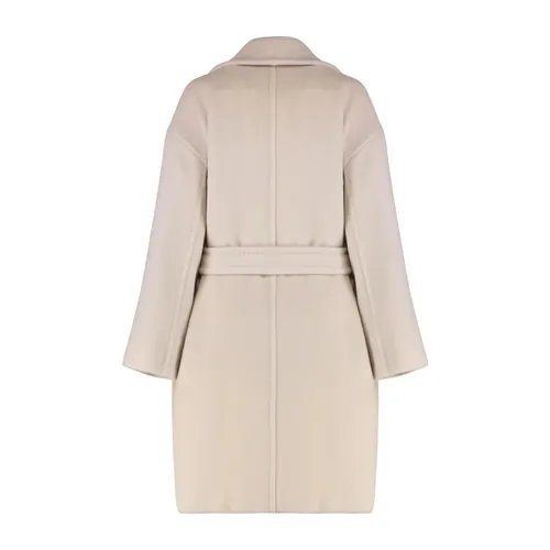 Coats > Belted Coats - - Max Mara Studio - Modalova