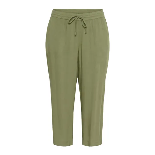 Trousers > Cropped Trousers - - Kaffe Curve - Modalova