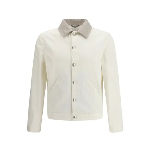 Jackets > Denim Jackets - - Brunello Cucinelli - Modalova