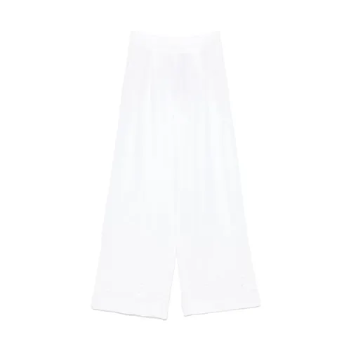 Trousers > Wide Trousers - - Ermanno Scervino - Modalova