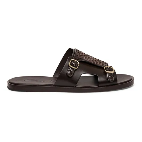 Shoes > Flip Flops & Sliders > Sliders - - Santoni - Modalova