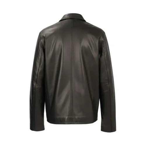 Jackets > Leather Jackets - - Sergio Moretti - Modalova