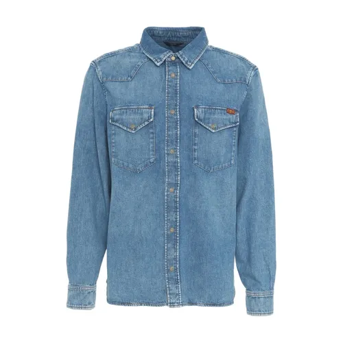 Shirts > Denim Shirts - - 7 For All Mankind - Modalova